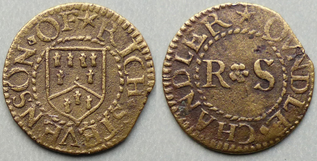 Oundle, Rich Stevenson farthing token